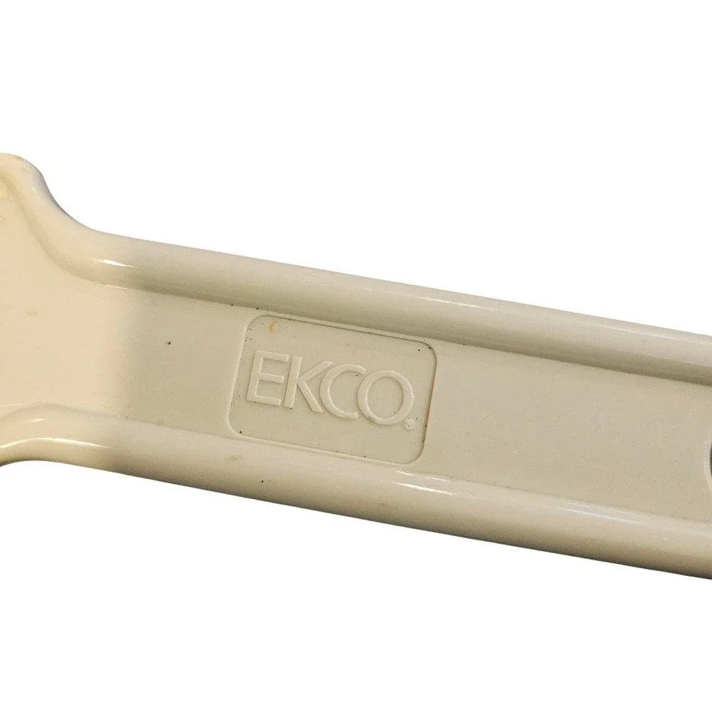 Vintage Ekco Pasta Spaghetti Server Measure Spoon Fork Strainer‎ Nylon 12